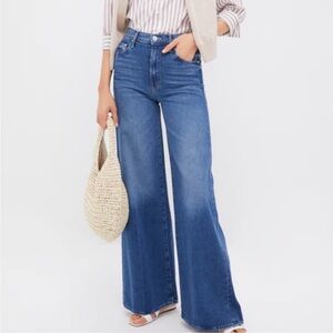 MOTHER Blue Flare & Wide Leg Jeans
